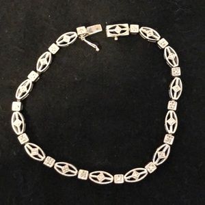 White Gold Diamond Bracelet